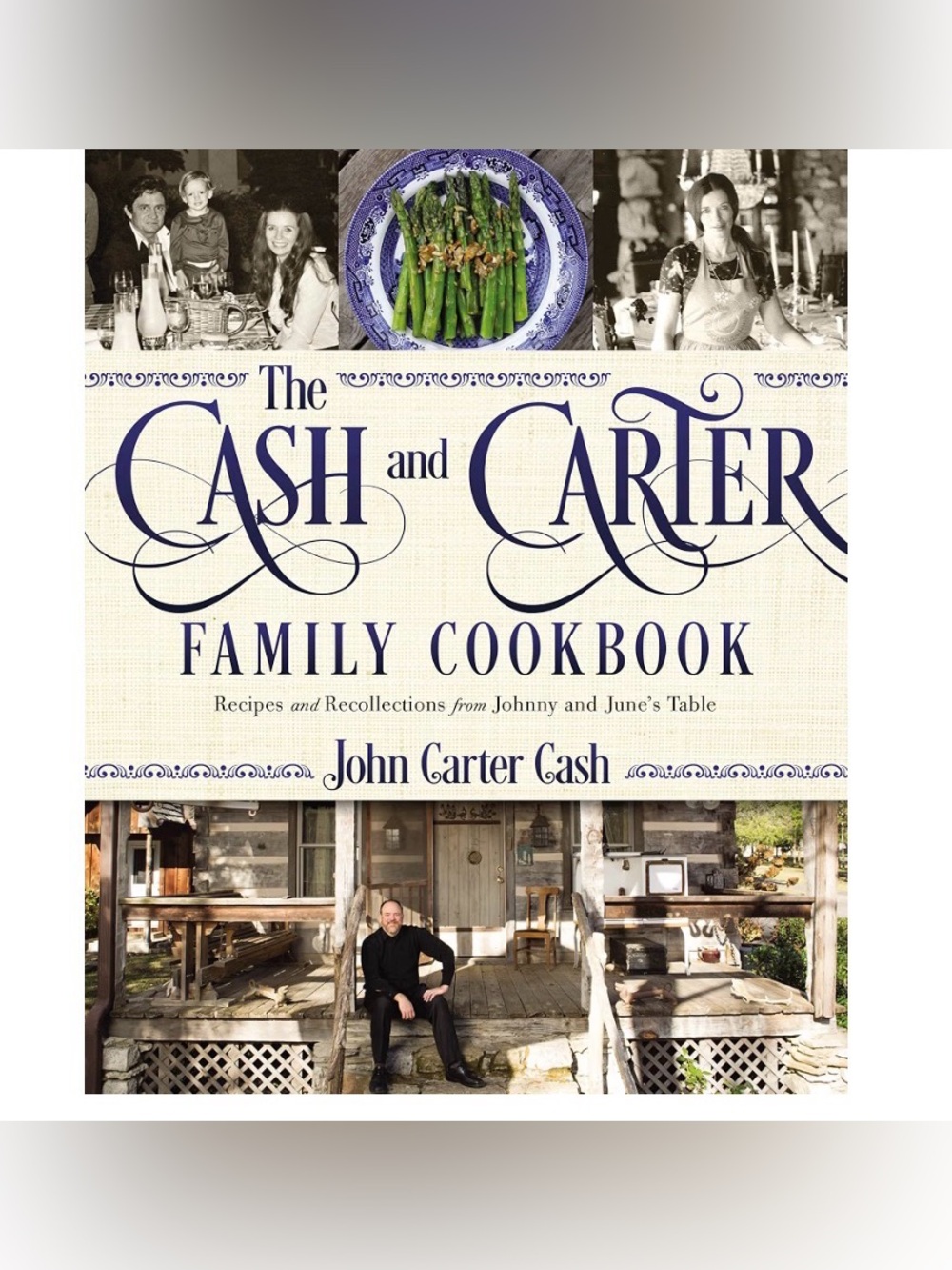 The Cash and Carter Family Cookbook - Cream Cover